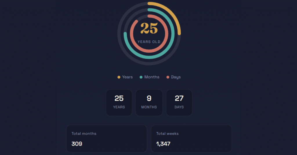Age Calculator 